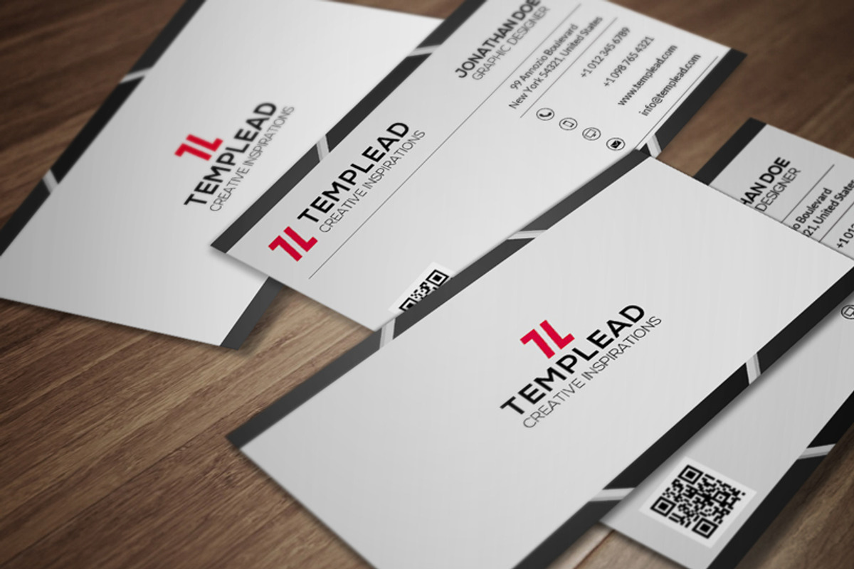 Corporate Business Card CM154, a Business Card Template by annozio (Photo 1 of 4)