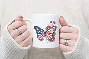 4th of July Sublimation Png, an Illustration by Watercolor design (Thumbnail 6 of 6)