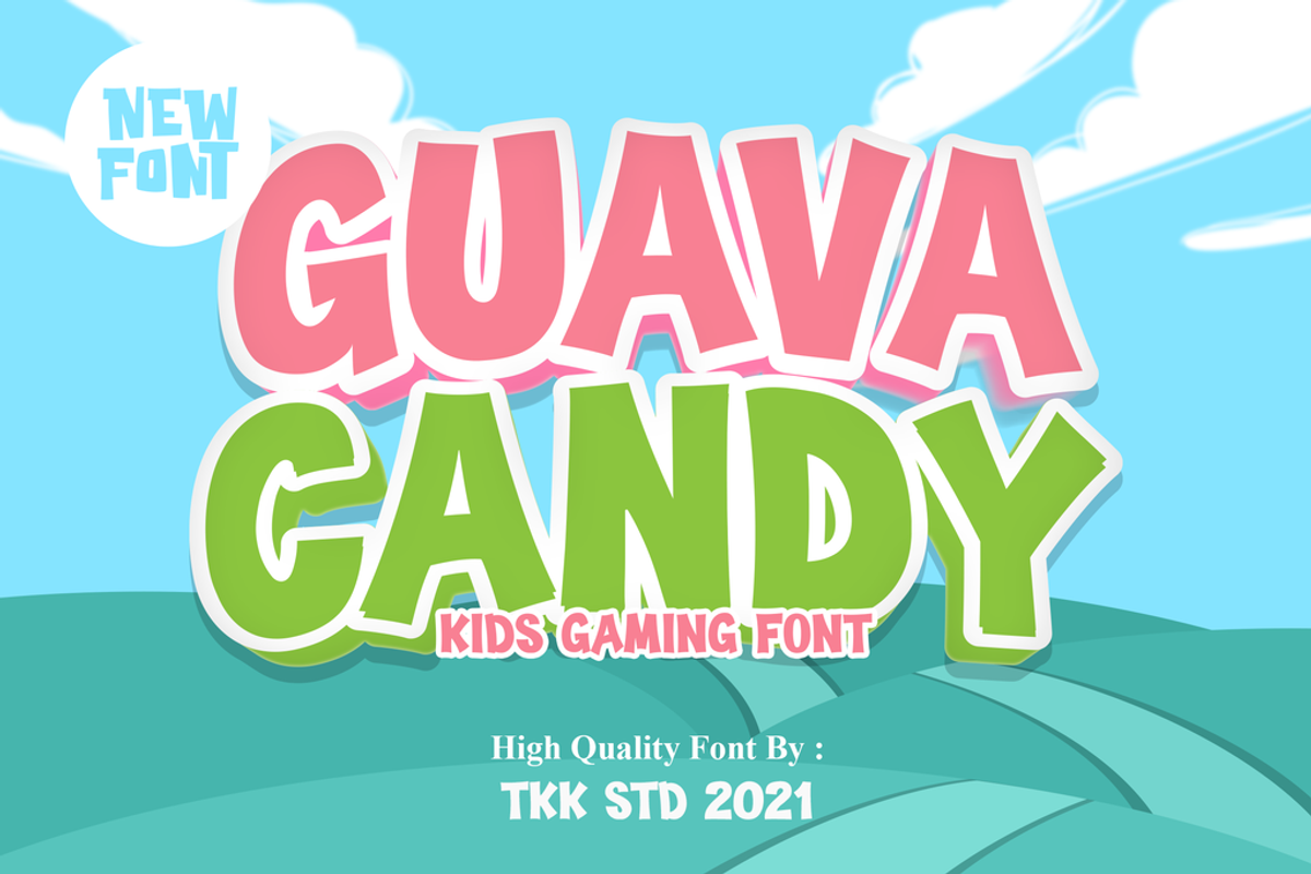 Cartoon Font Bundle V1 - SALE, a Sans Serif Font by tokokoo (Photo 4 of 16)