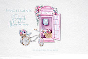 Watercolor Blossom Season, a Decorative Illustration by S_ARTLOVE (Thumbnail 6 of 10)