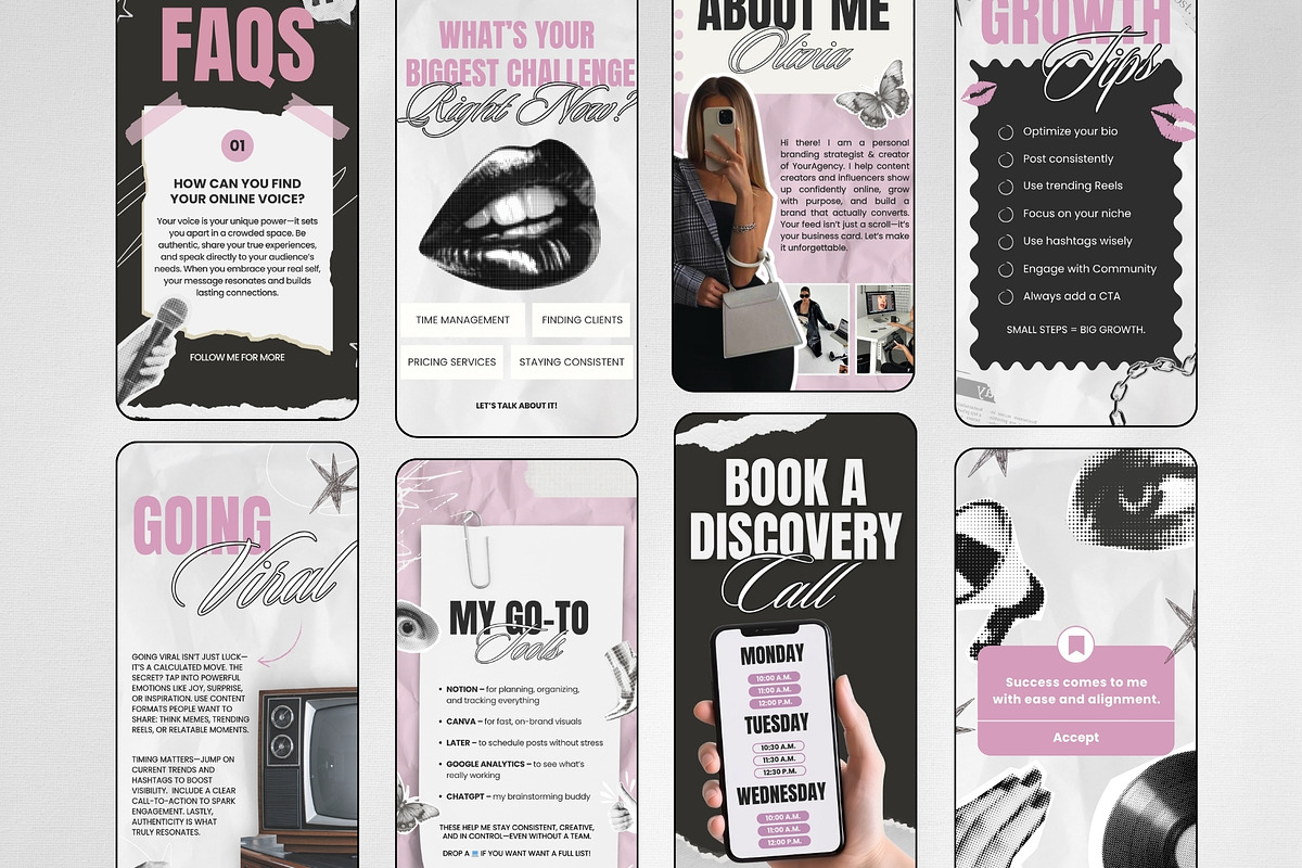Personal Brand Instagram Template preview 3