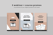 Course Marketing Bundle for Coaches, a Social Media Template by Studio Soluna (Thumbnail 6 of 9)