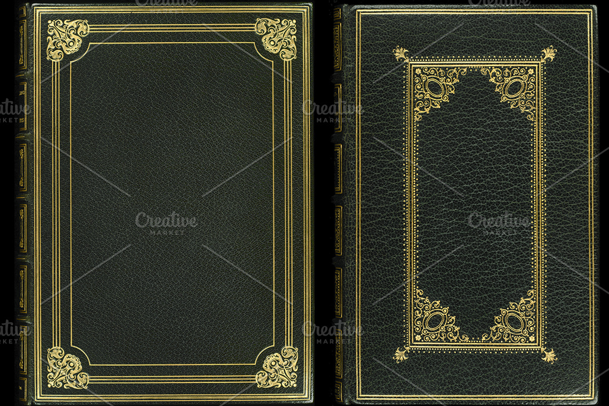 Antique Book Covers, a Texture Graphic by Blue Line Design (Photo 19 of 24)