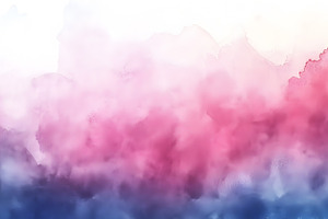 Dreamy Pink and Blue Watercolor Abstract Background, a Background Photo by Photostock