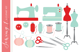 Sewing machine clip art clipart