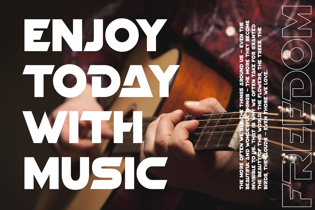 Brandy Sans Typeface, a Sans Serif Font by Graphicxell (Photo 3 of 5)