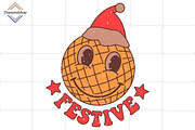 Retro Christmas Sublimation Bundle, a Decorative Illustration by DiamondShop (Thumbnail 3 of 11)
