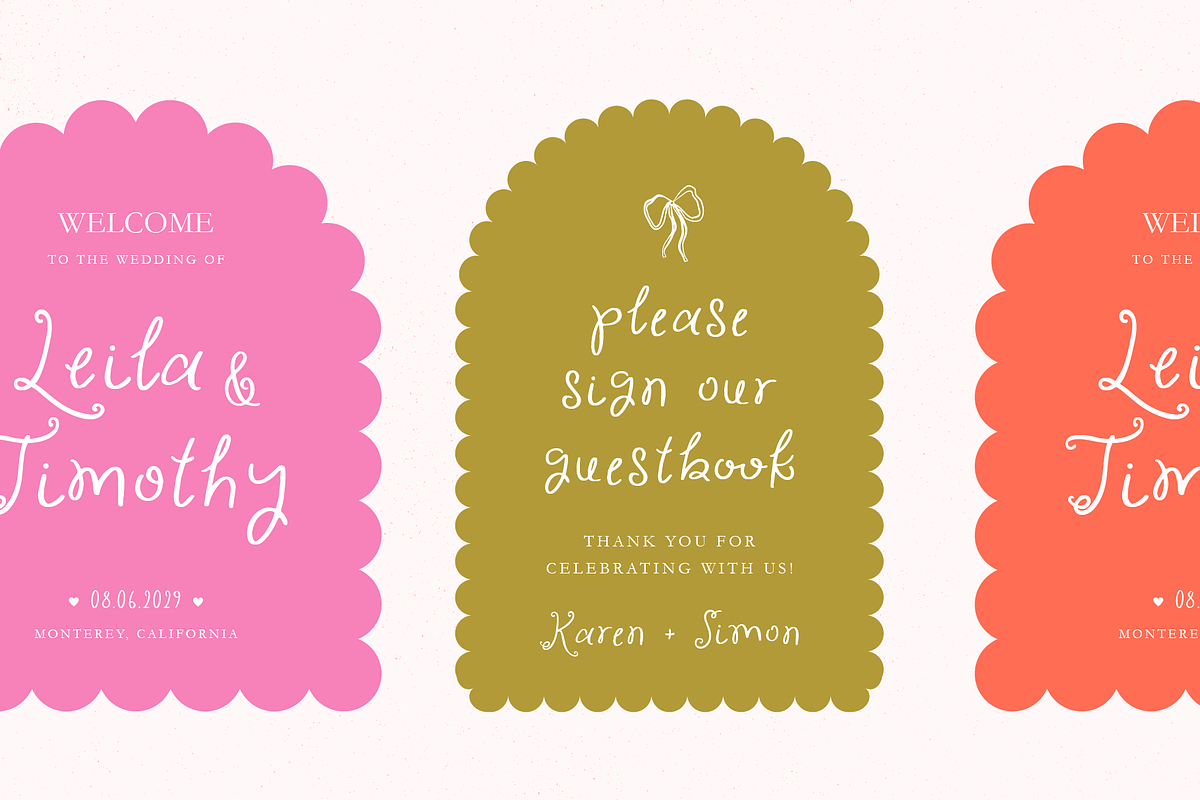 The Strawberry Collective Sweet Font, a Handwritten Font by Kaya Fonts (Photo 29 of 33)