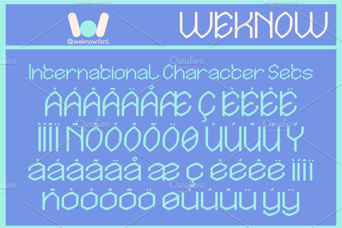 Good New font, a Font by weknow (Photo 8 of 8)