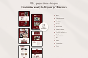 Virtual Assistant Website Template, a Landing Page Template by GlamWebDesigns (Thumbnail 6 of 8)