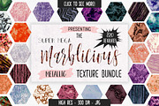Metallic Marble Texture Mega Bundle, a Texture Graphic by ClipartBrat Graphics (Thumbnail 1 of 9)