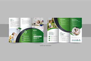 School admission trifold brochure, a Brochure Template by Pavel_design