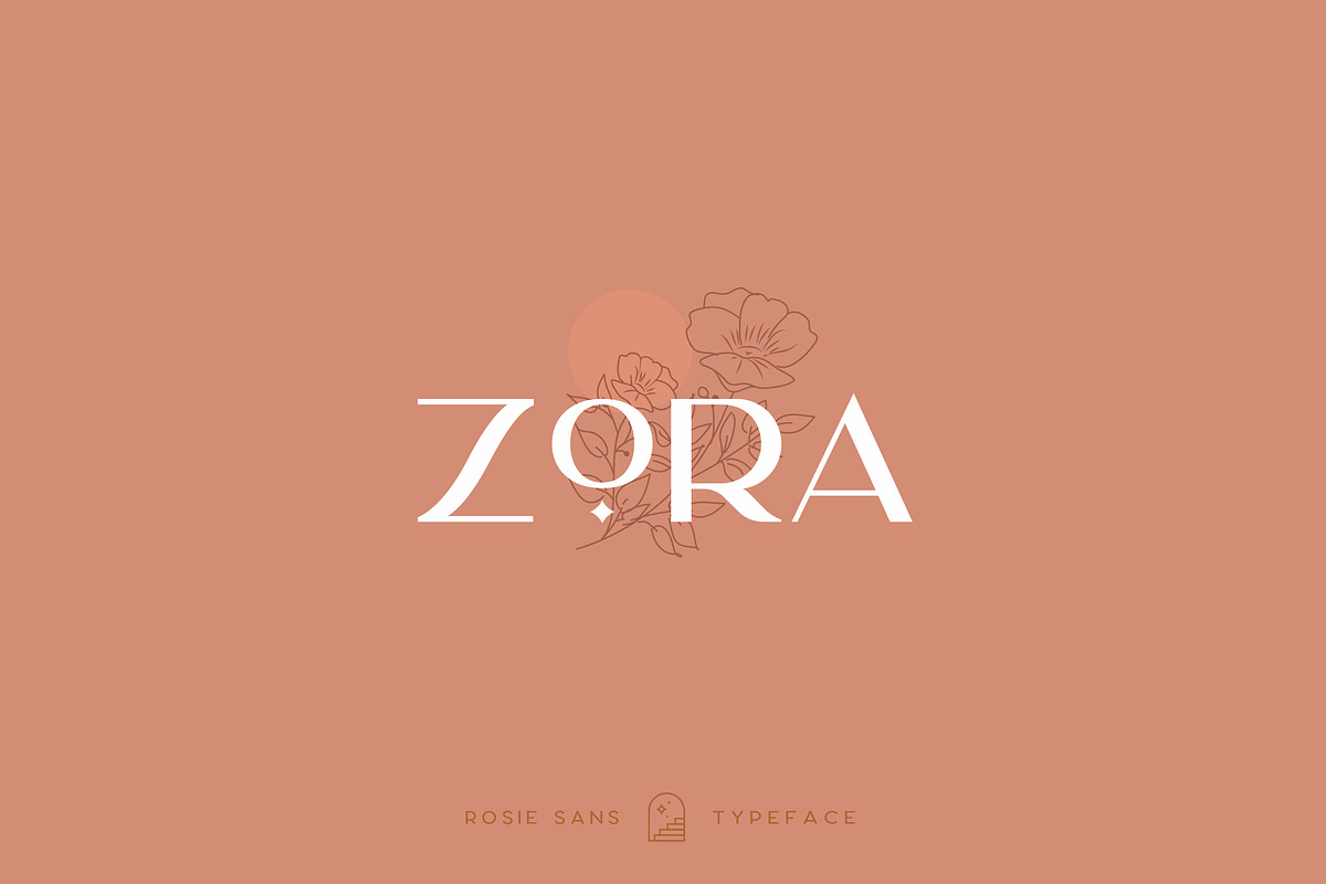 Rosie Sans - Gorgeous Typeface, a Sans Serif Font by Kaligra.co (Photo 42 of 44)