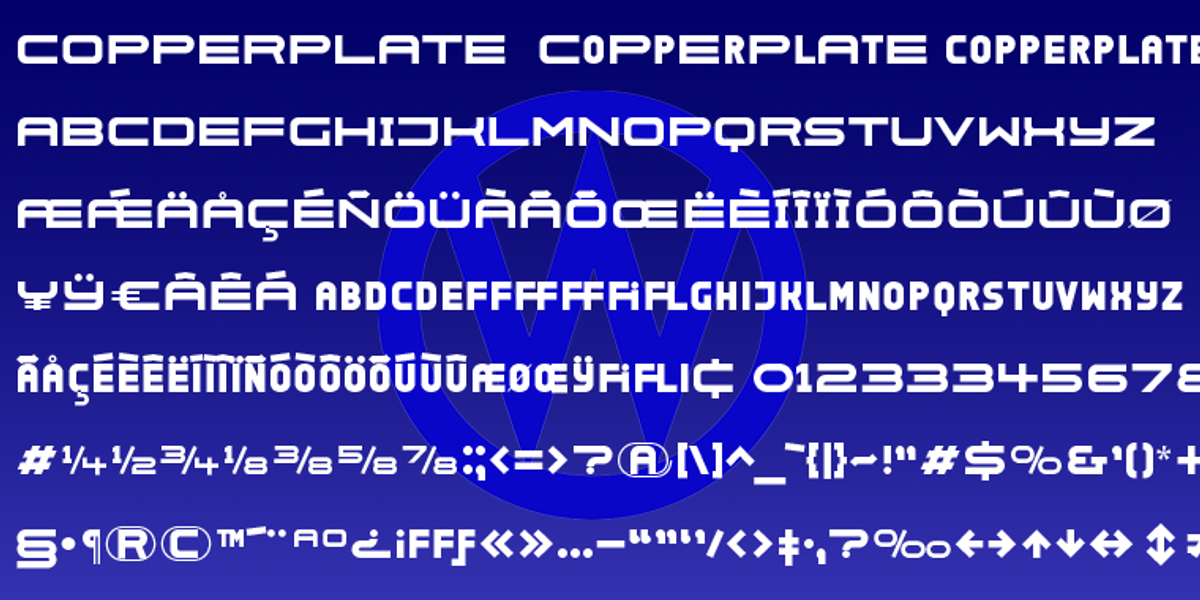 Copperplate Wide, a Sans Serif Font by Wiescher-Design (Photo 10 of 10)
