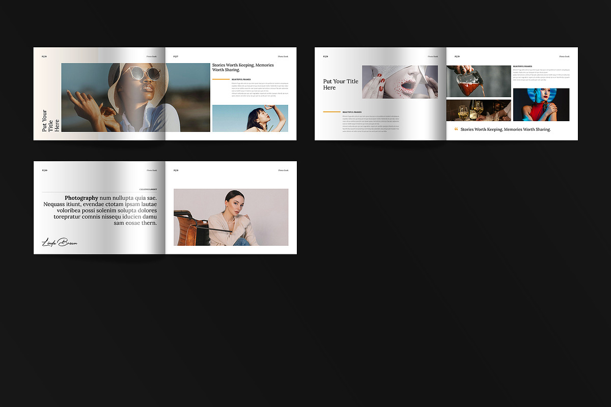 Photography Magazine Template Lands, a Magazine Template by Spark_Creative (Photo 12 of 14)