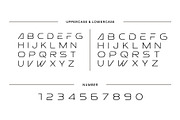 Synthra - A Modern Futuristic Font, a Sans Serif Font by Almeera Std (Thumbnail 2 of 10)