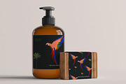 Night in the Jungle Abstract Shapes, an Animal Illustration by All This Concept (Thumbnail 9 of 15)