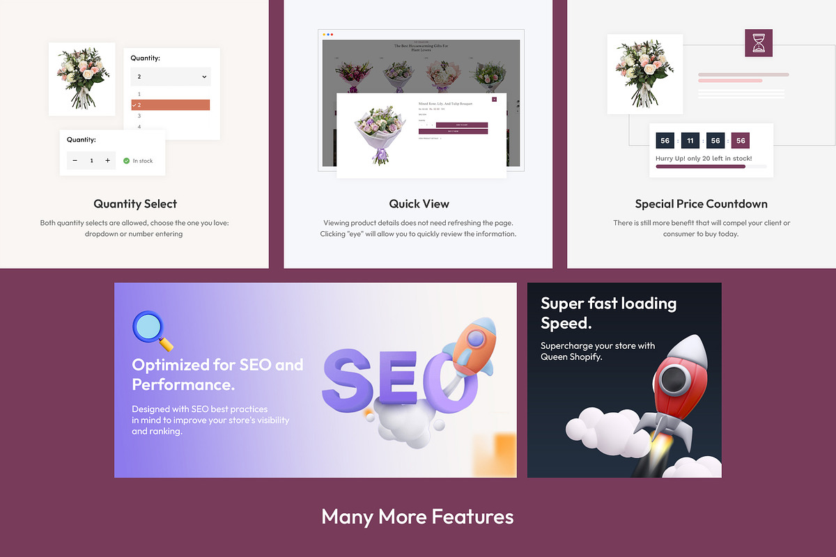 Flower & Gift Store Shopify Theme, a Shopify Template by LogicGo Shopify Experts (Photo 8 of 8)
