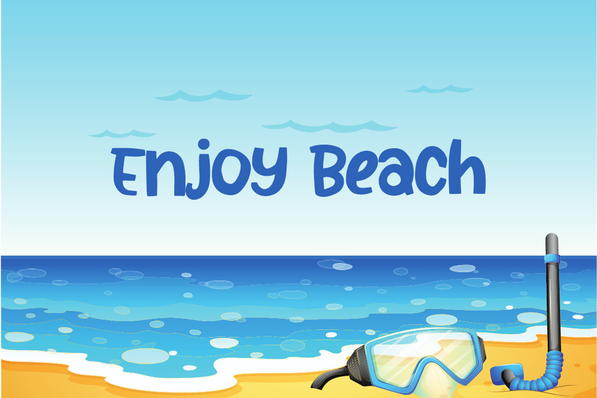 Sharkido - Playful Brush Font, a Blackletter Font by Dhabee (Photo 6 of 9)
