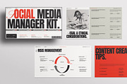 HUGE | Social Media Manager's Kit, a Presentation Template by ArtisanaAura (Thumbnail 4 of 10)