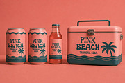Pink Beach - Groovy Display Font, a Sans Serif Font by Gumrega Studio (Thumbnail 2 of 8)