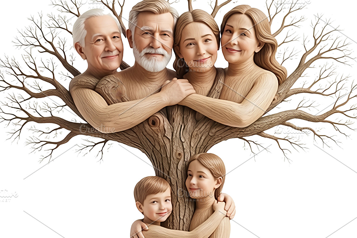 Family Concept Illustrations, a Decorative Illustration by DanFLCreativo (Photo 2 of 3)