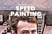 Speed Oil Painting Photoshop Action, an Action Add-On by MRI STUDIO (Thumbnail 4 of 17)