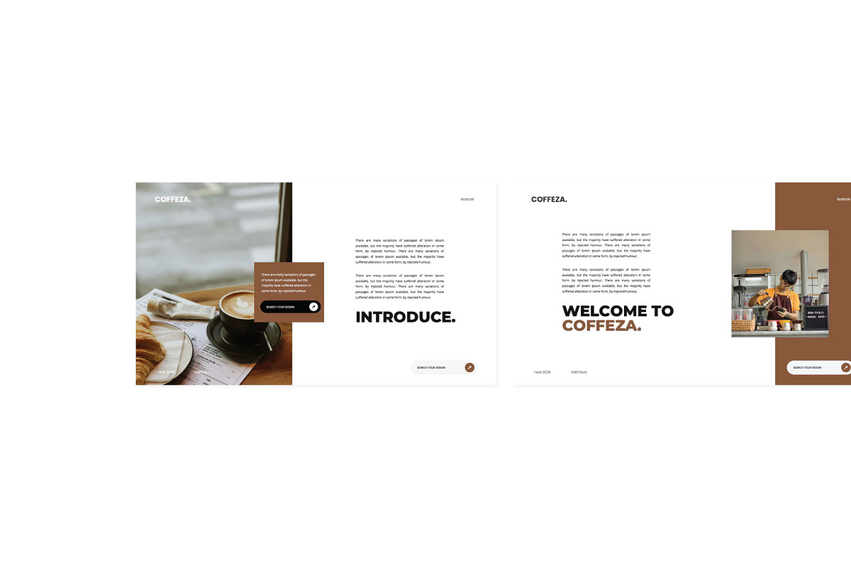 Coffeza Coffee Presentation, a Presentation Template by prps.std (Photo 3 of 9)