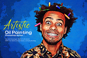 Artistic Oil Paintingt Effect
