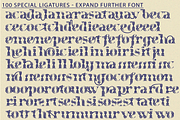 Expand Further – Inline Font, a Serif Font by 177Studio (Thumbnail 7 of 8)