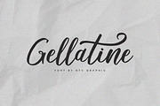 Gellatine Script Font, a Script Font by NTC Graphic (Thumbnail 1 of 6)