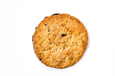 Milk Cookie with Raisin, a Background Photo by wr7 Media
