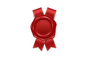 Wax Seal. Vector Set., an Object Graphic by Gomolach (Thumbnail 8 of 11)