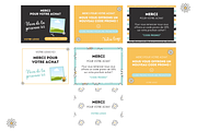 Thank You Card Templates Canva, a Card Template by florasfabrica (Thumbnail 2 of 3)