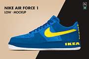 NIKE AIR FORCE 1 Low | Mockup, an Apparel Mockup by MockupsPro (Thumbnail 1 of 4)