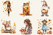 Fall Autumn Sublimation Clipart, an Illustration by OK Design (Thumbnail 4 of 5)