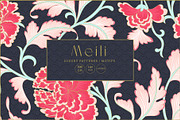 Meili Oriental Peony Pattern & Motif, a Pattern Graphic by Pink Linen (Thumbnail 1 of 12)