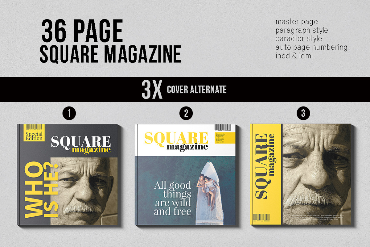Magazine Square, a Magazine Template by Canden Studio (Photo 1 of 5)