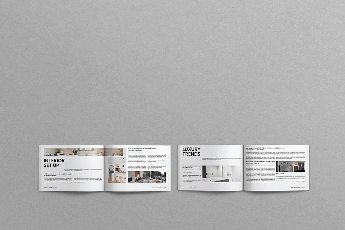 Interior Magazine Layout Landscape, a Magazine Template by Work-Envance (Photo 9 of 9)