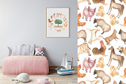 Watercolor Farm life, an Animal Illustration by MayaNavits (Thumbnail 9 of 10)