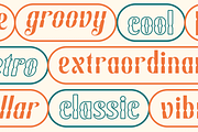 Brylan – A Retro Modern Display Sans, a Sans Serif Font by roomspace creative lab (Thumbnail 7 of 11)