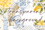Lemon Baby Shower Clipart, a Decorative Illustration by BigCakeBee (Thumbnail 2 of 4)