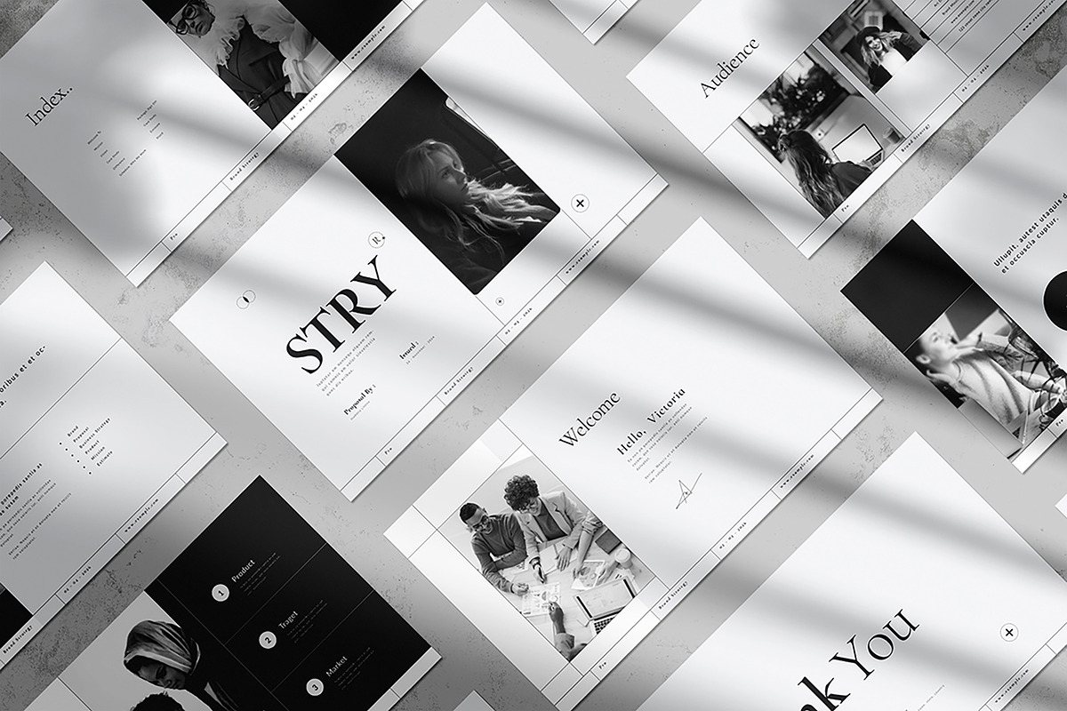 Brand Strategy Template, a Presentation Template by WhiteGraphic (Photo 7 of 7)
