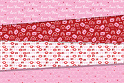 Valentines Day seamless patterns, a Decorative Illustration by rosypatterns (Thumbnail 2 of 9)