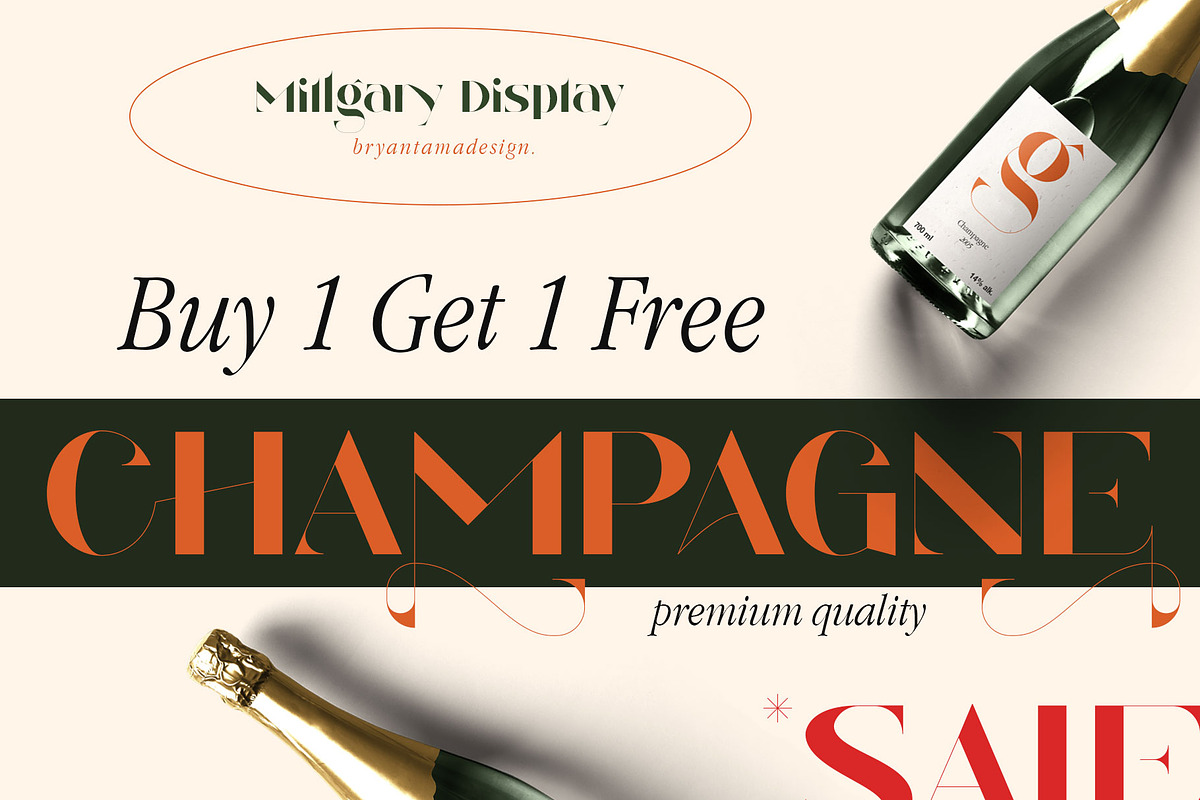 Millgary - Classy Font, a Sans Serif Font by StudioinBry (Photo 5 of 18)