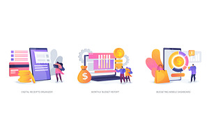 Digital Expense and Budget Tracker, a Finance Illustration by Visual Generation