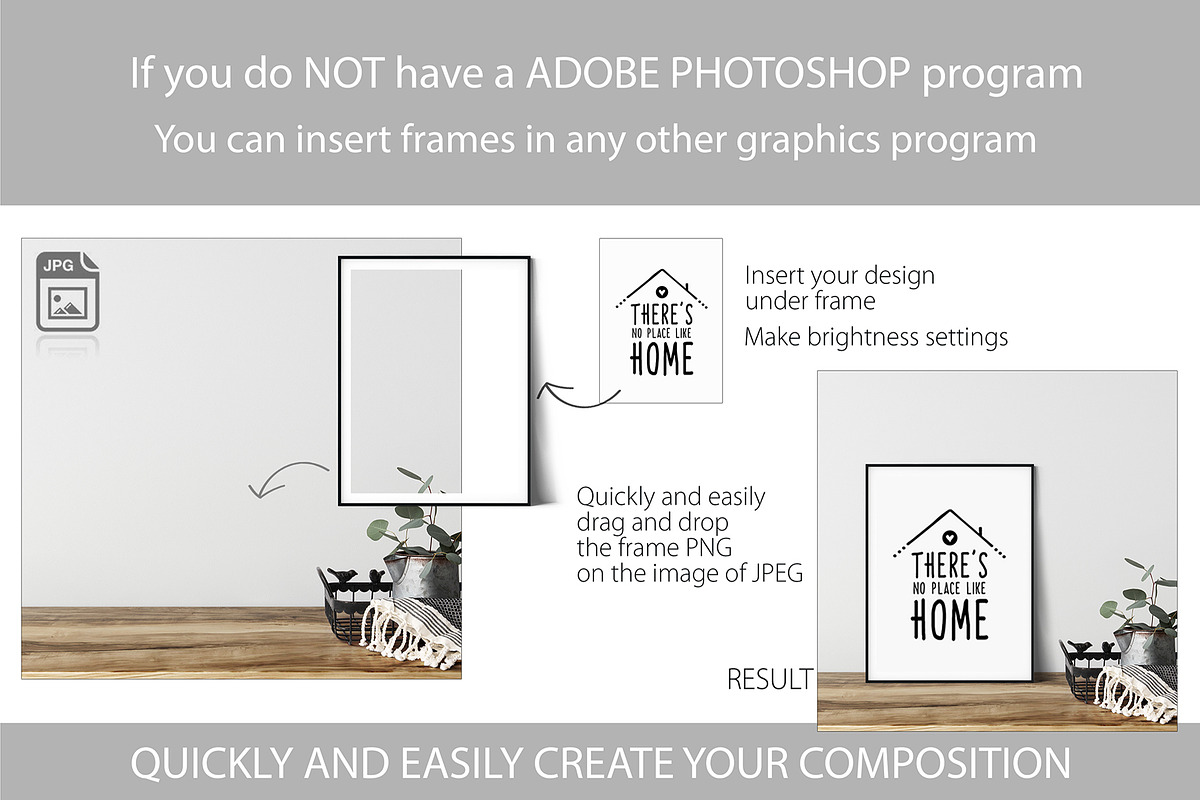 Frames & Walls Scandinavian Bundle-3, a Print Template by Yuri-U (Photo 39 of 42)