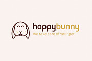Happy Bunny Logo, a Branding & Logo Template by Sargatal (Thumbnail 2 of 4)
