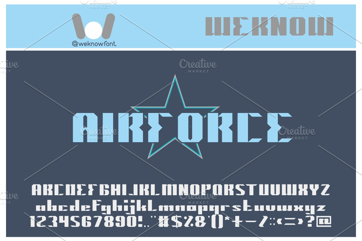 machine gun font