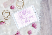 Picasso Line Art Procreate BUNDLE 4, a Brush Add-On by Manifesto Design Gallery (Thumbnail 20 of 28)